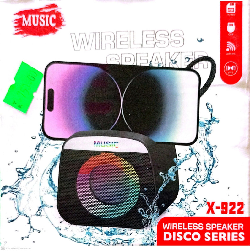 X-922 Bluetooth RGB Speaker